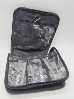 Black Hanging Toiletry makeup Organizer Bag